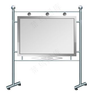 白钢宣传栏图片