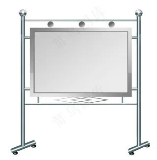 白钢宣传栏图片