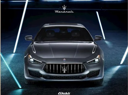 玛莎拉蒂GHIBLI宣传册图片