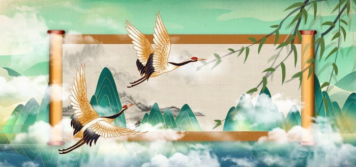 中国风国潮背景图片