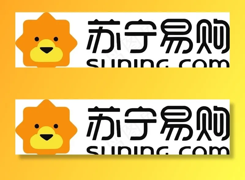 苏宁易购LOGO图片cdr矢量模版下载
