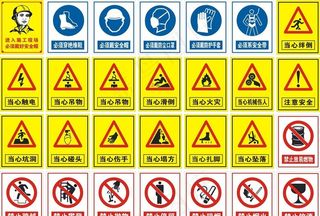 安全标志图片