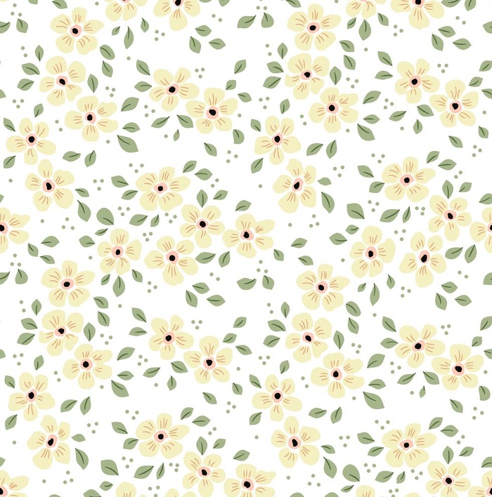 手绘小碎花图片