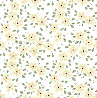 手绘小碎花图片