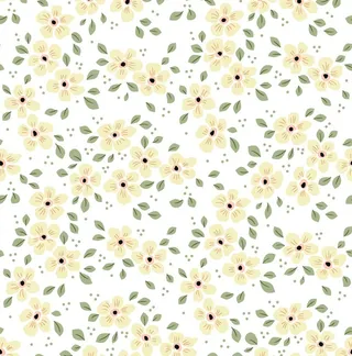 手绘小碎花图片