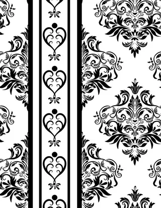 欧式壁纸花纹图片