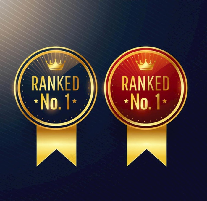 红金边高档标签奖章图片