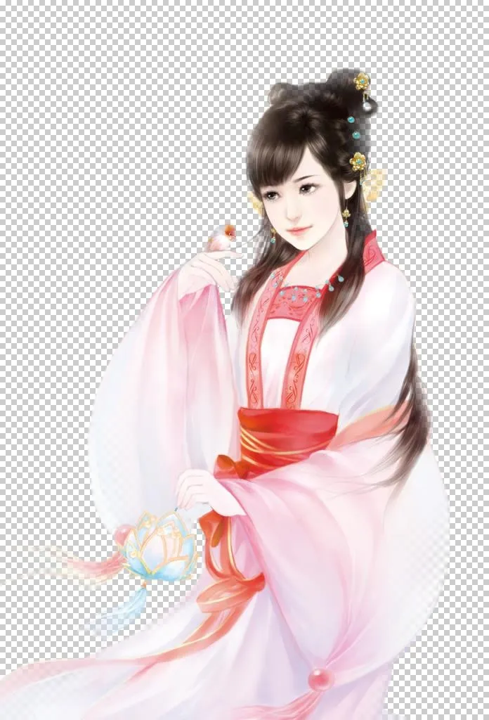 古典美女图片(2269x3190)
