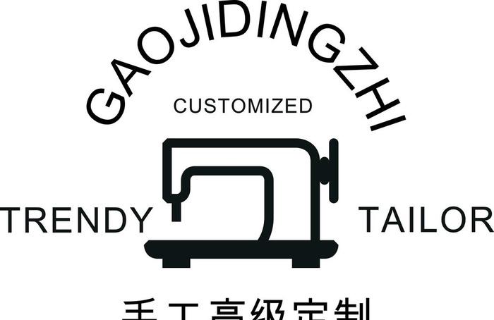 裁缝logo图片cdr矢量模版下载