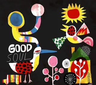 抽象动植物插画图片