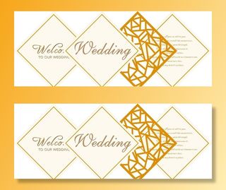 香槟色菱形婚礼图片