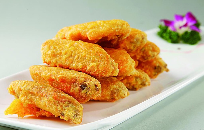 蒜香鸡中翅图片