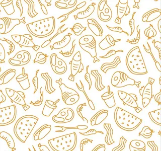 食物手绘底纹图片