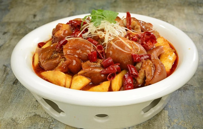 绝味猪手图片