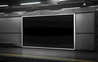 地铁海报样机图片