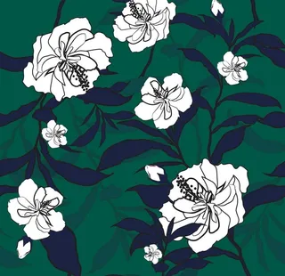 无缝印花图案图片