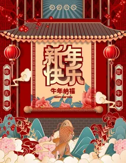 新年快乐图片