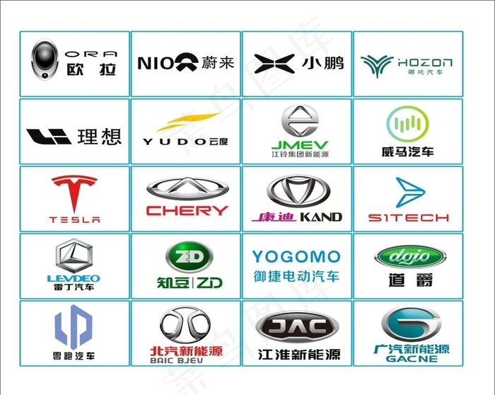 新能源汽车标志图片