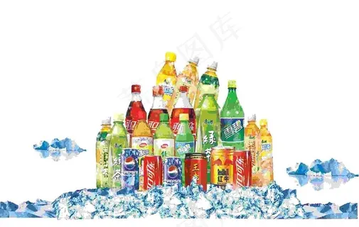 冰镇饮料图片