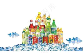 冰镇饮料图片