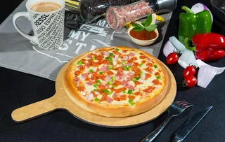 萨拉咪 披萨 水果 拉丝 七寸图片