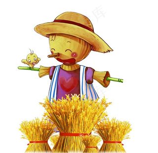 稻草人图片