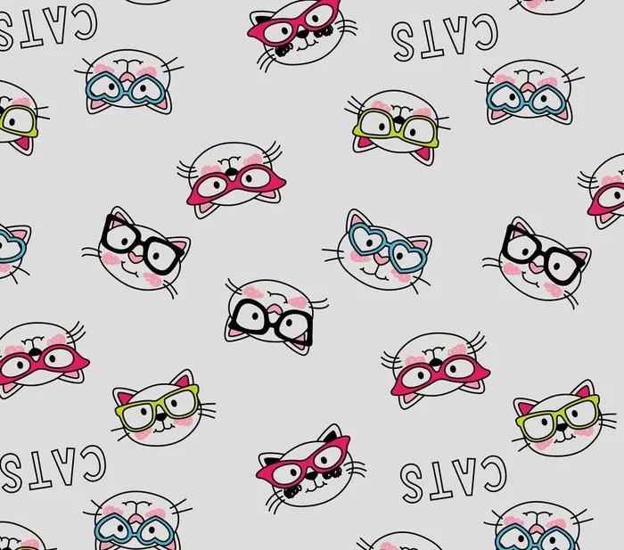 眼镜猫图片ai矢量模版下载