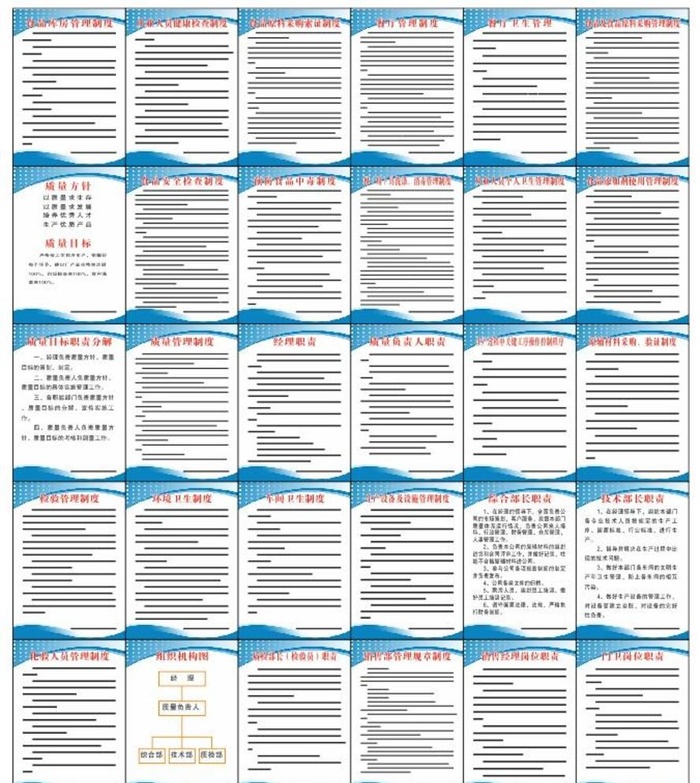 食品厂制度图片