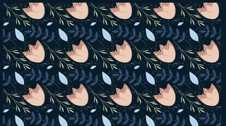 花 草 矢量图图片