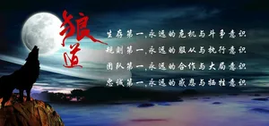 狼道图图片