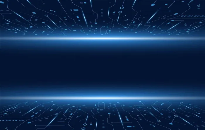 蓝色科技图片ai矢量模版下载