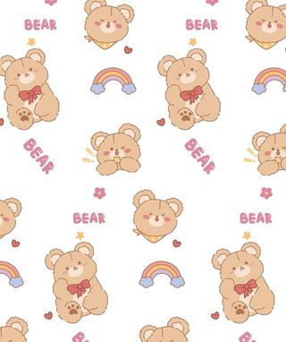 卡通熊背景图片