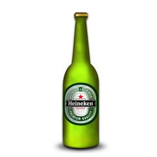 玻璃啤酒瓶图标图片