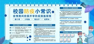 校园防疫小常识图片