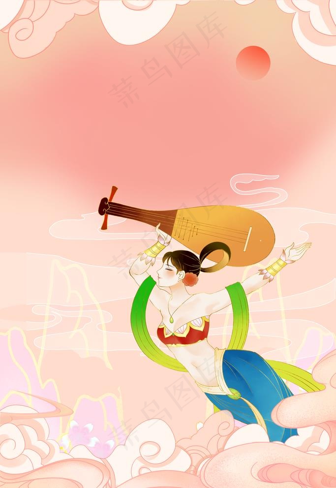 敦煌飞天图片