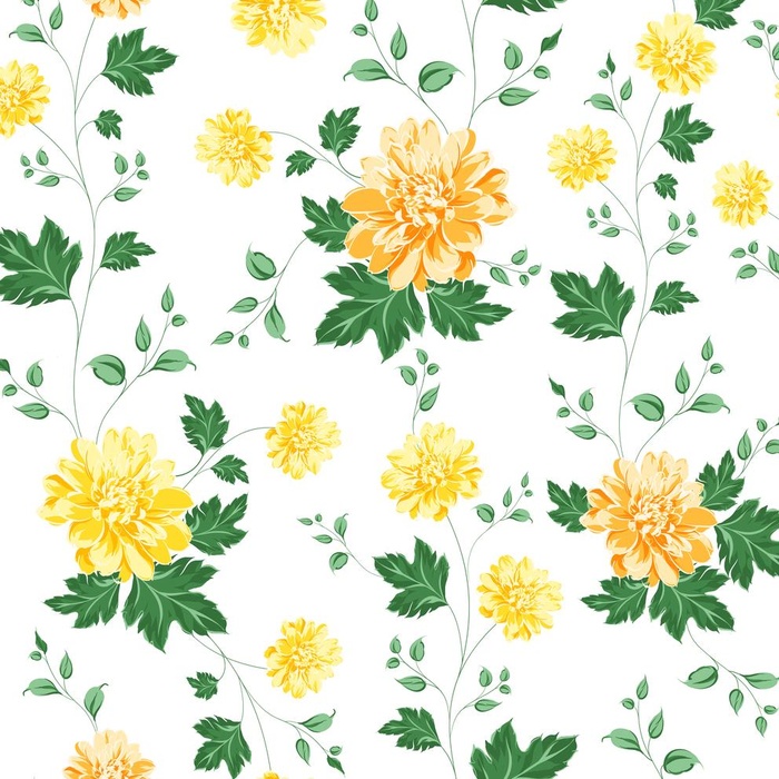 矢量手绘花草植物请柬边框图片