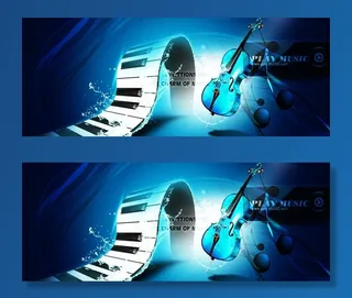 音乐宣传海报图片