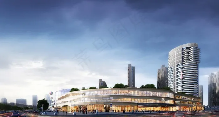 城市综合体建设规划设计图片