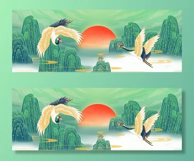 国潮海报设计图片