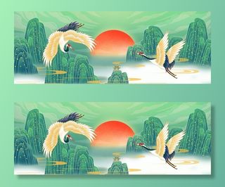 国潮海报设计图片