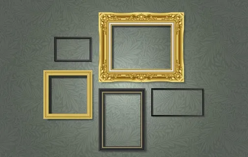 复古欧式相框图片