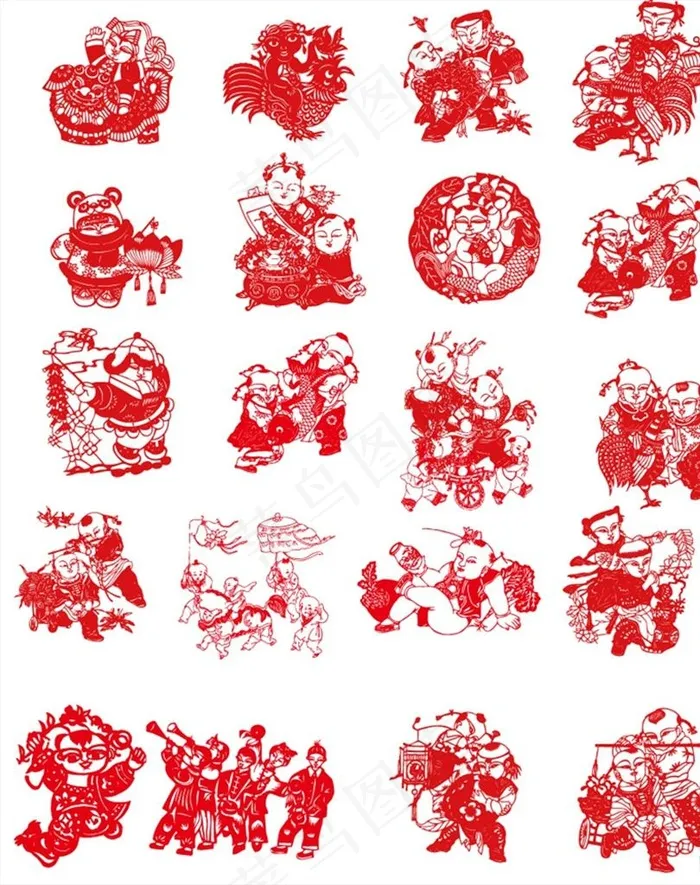 传统剪纸艺术图片