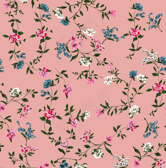 手绘花 小碎花图片