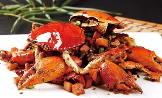 香辣蟹图片