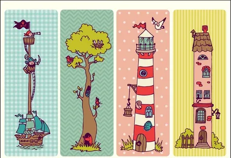 矢量卡通手绘可爱童真插画图片