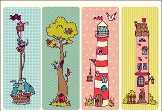 矢量卡通手绘可爱童真插画图片