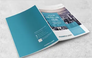宣传画册样机图片