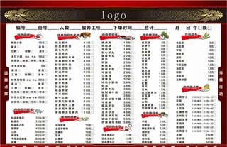 菜单图片