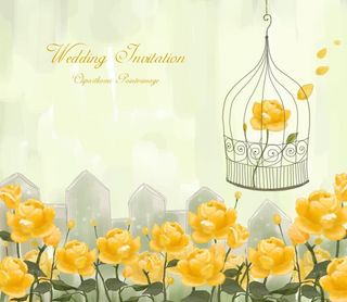 古典背景 艺术卡通 单页背景图片