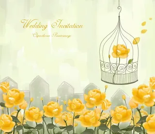 古典背景 艺术卡通 单页背景图片